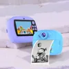 Kids Instant Print Camera Thermal Printer Video Recorder Portable Smart Digital Dual Lens Selfie Camera Kids Toys Birthday Gift 3