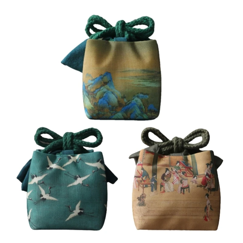 

Empty Storage Bag Portable Teaware Teacup Holder Outdoor Travel-Tea Empty Drop shipping