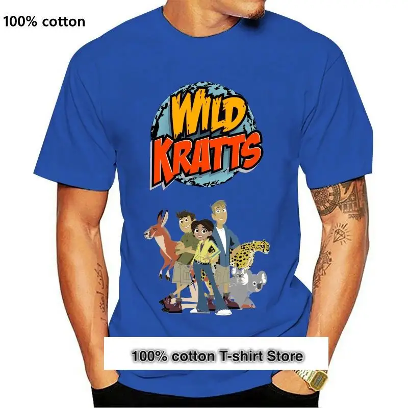 Wild Kratts Kid-Camisetas Vintage Para Hombre, Vestido Formal De Manga Corta Para Primavera Y Verano, Novedad