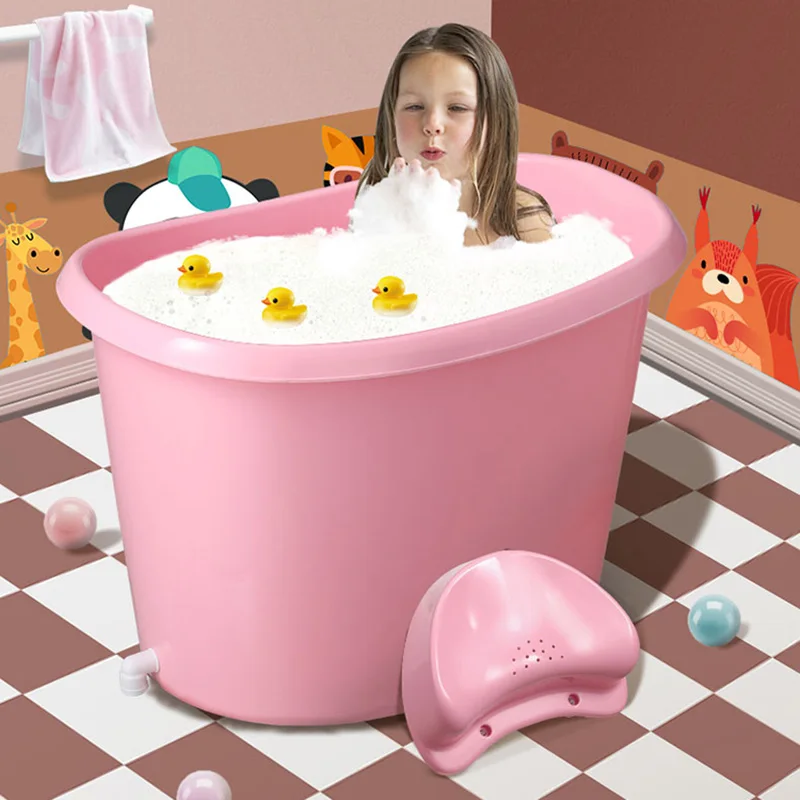 Pink Baby Bath Tub