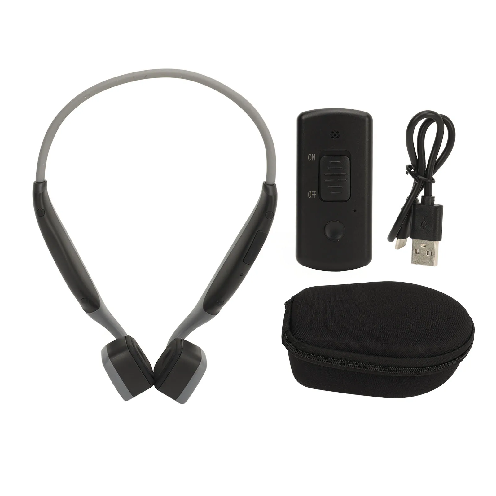 Bone Conduction Headphones Bluetooth Noise Cancellation Wireless Bone Conduction Earphones for Elderly 2