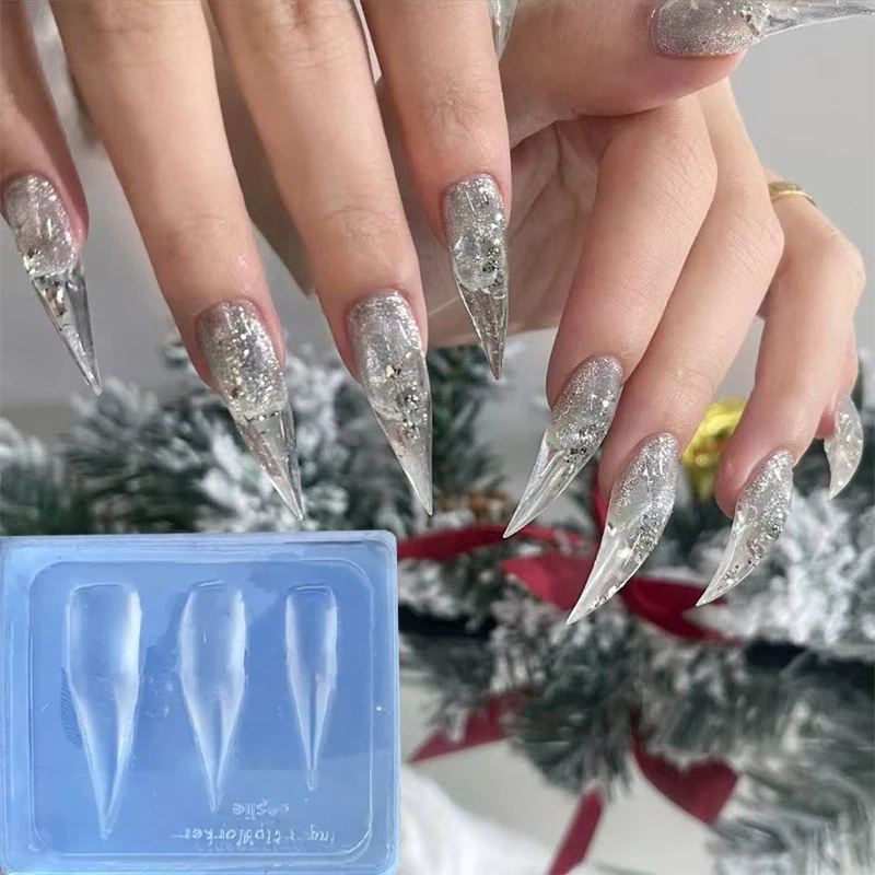 3D 꽃 네일 몰드 DIY 실리콘 네일 도구 5D 하와이 바다 조개 불가사리 꽃잎 네일 디자인 레진 몰드 아트 조각 템플릿