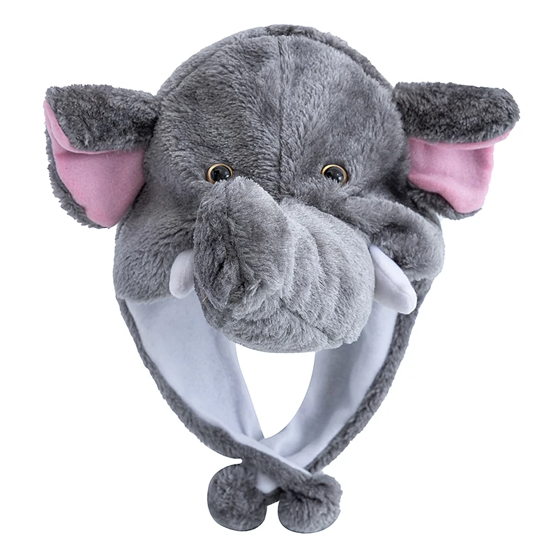 3D Animal Style Decorative Hat Hot Sale Unisex Funny Hat Cute Couple Cap For Men Women Plush Winter Lovely Fur Hat