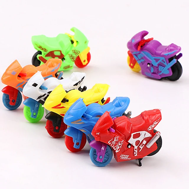 Kit Com 4 Motos de Brinquedo Corrida Miniatura Infantil para Crianças  Motinha Plastico Coloridas Coleção