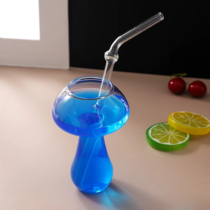 Description Picture 4 of itemCute Mushroom Cocktail Glass 260ml Cup For Drinks Beer Creative Clear Wine Glasses Coffee Cups Drinkware Bar Shot Glasses