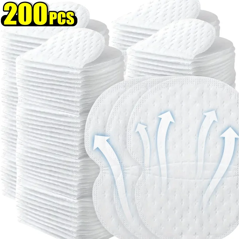 Unisex Disposable Sweat Pads Summer Anti Perspiration Underarm Absorb Useful Shield 10/200pcs
