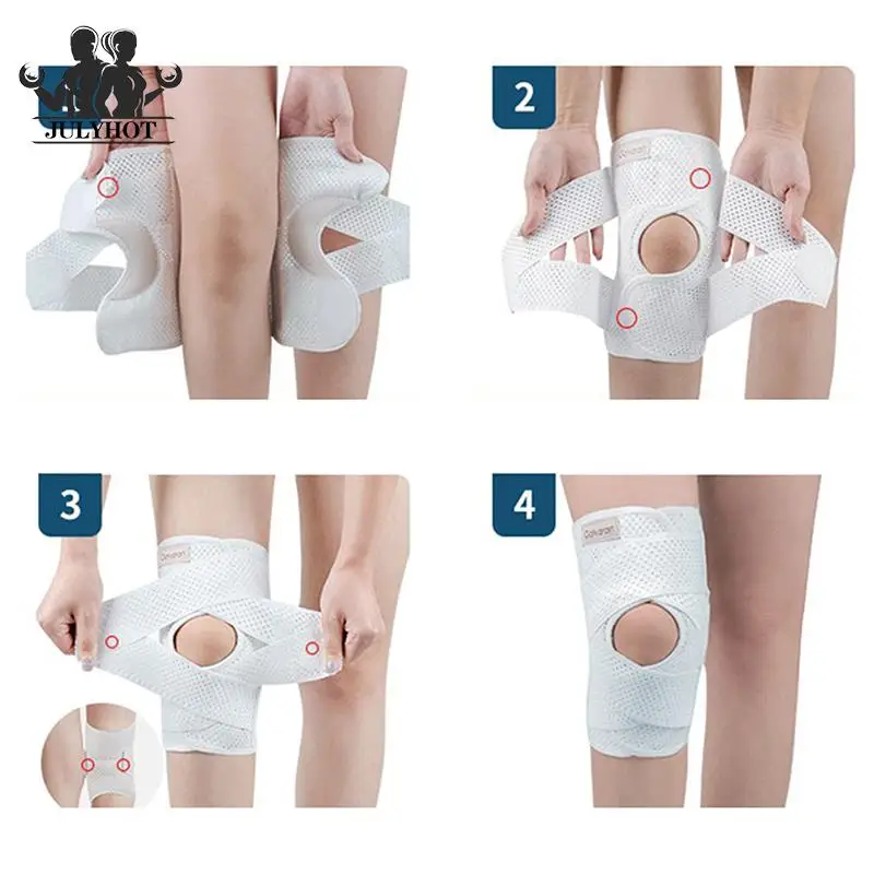 Breathable Compression Knee Brace Professional Adjustable Knee Support For Sports Injuries Arthritis Relief Joint Pain Relief