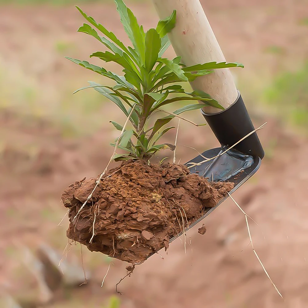 Duurzame schoffel voor het graven van grond Tuinschoffel Huishoudelijke buitenlandbouwgereedschappen voor het planten van groenten en bloemen_voghion.com