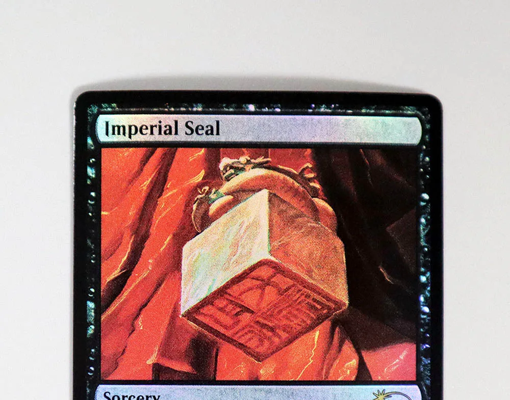 Imperial Seal holo/Foil TCG Magical Proxy Cards Game Quality Proxy Gathering Board Playing Game Trading Cards board games game cards collectible cards