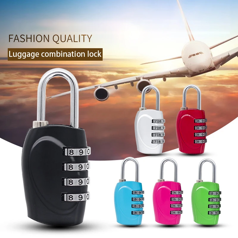 4-Digit Zinc Alloy Combination Padlock 1