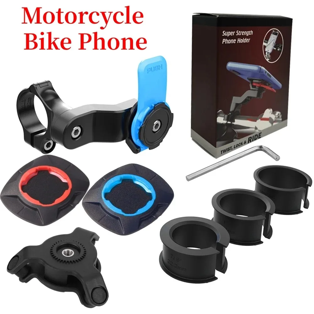 Support De Guidon Réglable Pour Vélo Et Moto, Support De Téléphone