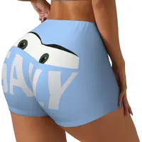 Sally I'm Lightning Cars Women Workout Shorts Seamless Scrunch Butt Lifting Mcqueen Athletic Short Pants For Yoga Fitness 1