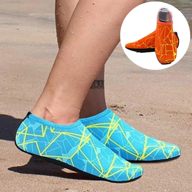 

Мужская женская обувь, обувь для воды, носки для плавания и дайвинга, летние пляжные сандалии, обувь на плоской подошве, Нескользящие кроссовки, носки, Тапочки