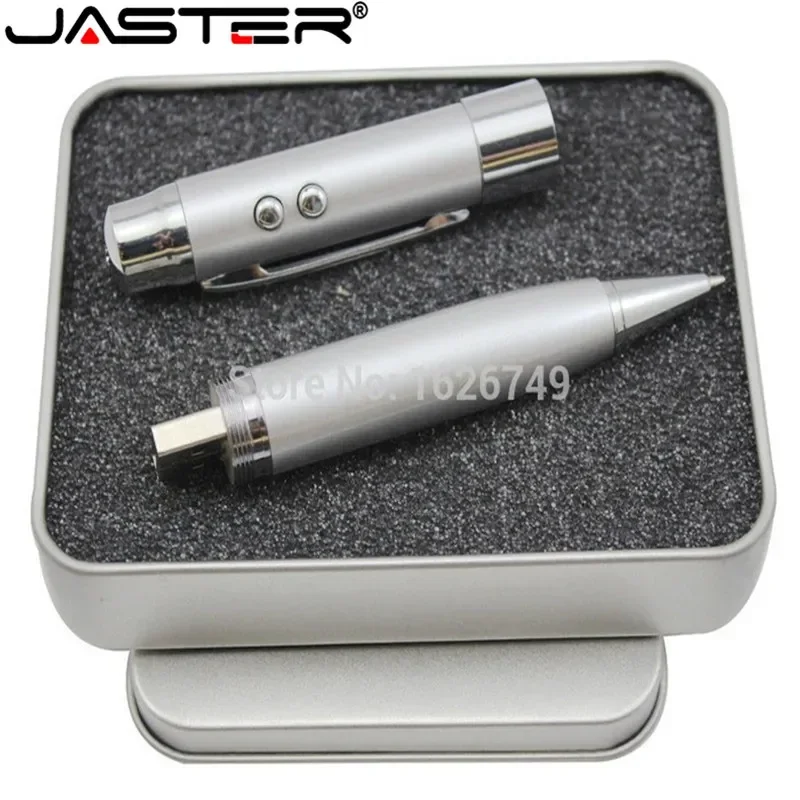 Logotipo Personalizado Usb Flash Drive Mini Metal Pendrive Magic Pen Drive Presentes Logotipo Livre Usb 2.0 64gb 32gb 128gb Mais de 10 Pcs - Imagem 2