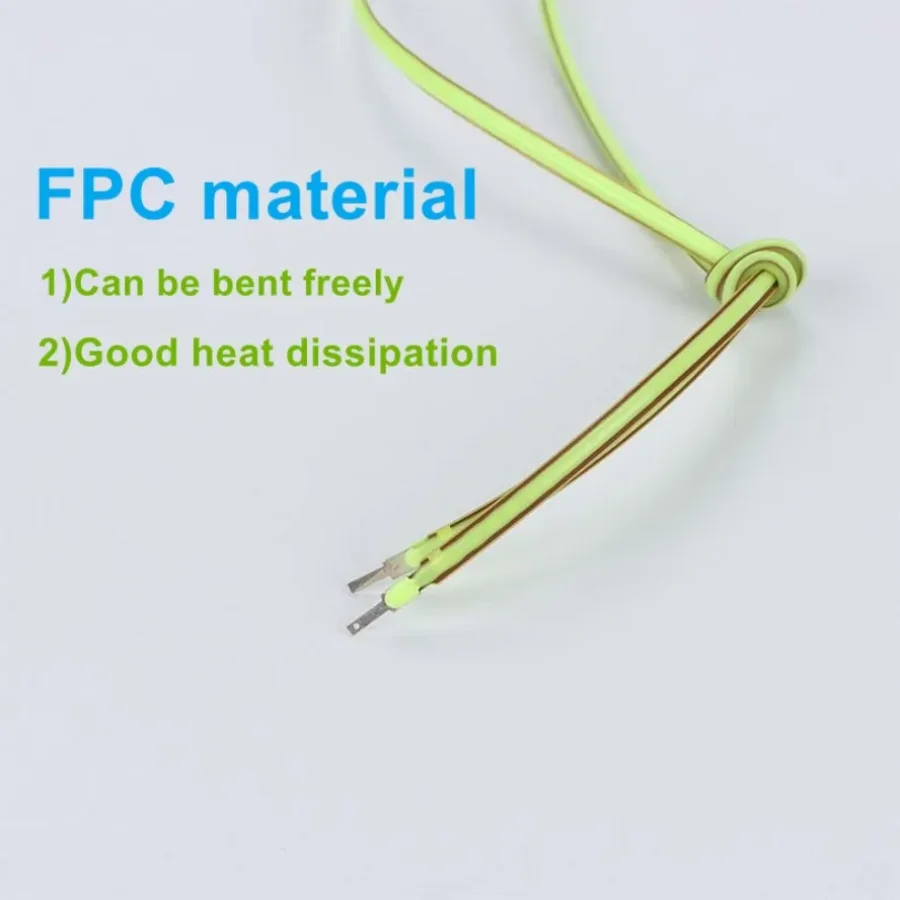 12V 24V LED 유연 초슬림 필라멘트 나선형 전구 필라멘트 DIY 레트로 에디슨 전구 부품 다이오드 라이트 스트립 장식 레드 블루