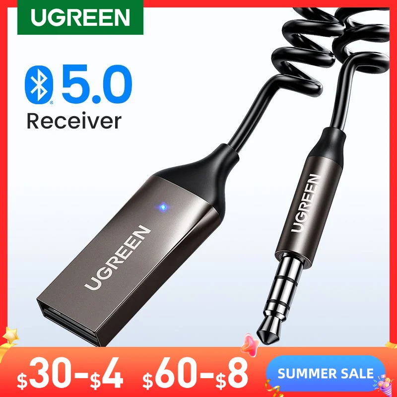 Ugreen Bluetooth 5.0 Car Kit Receiver Ugreen Bluetooth Audio Receiver