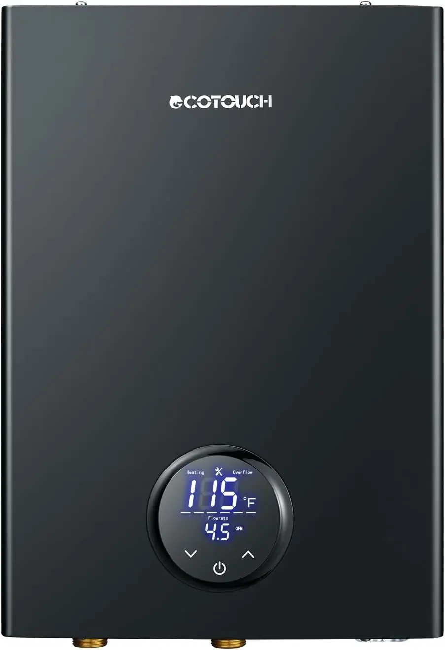 Tankless Hot Water Heater Electric 240V 24kW On Demand Instant Point of Use Endless Smart Water Heater with ETL Certificated