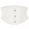 Fashion Women Sexy Corset Short Torso Underbust Bustiers Top Body Shaper Waist Cincher Gothic Corselet Plus Size Black White