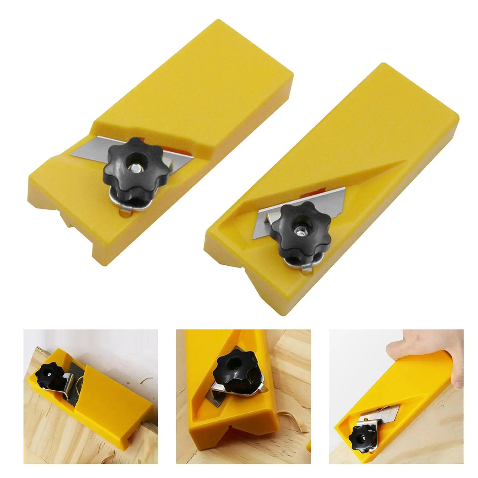 90° Chamfer Trimming Cutter Woodworking Board Planer Tool Manual Wood Knife Carpenter Bottom Deburring Edge Planing Blade