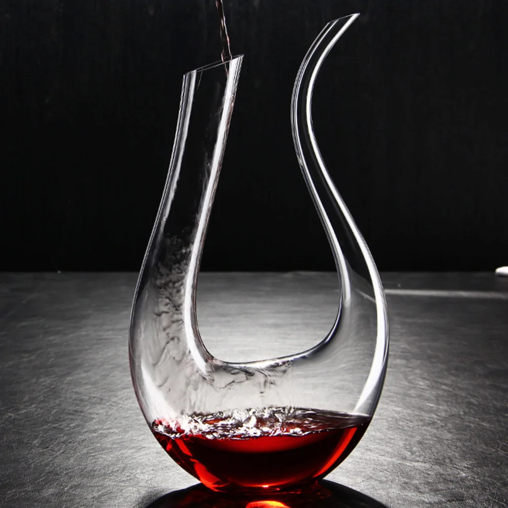 HighGradeBigDecanter1500MLHandmadeCrystalGlassWineWhisky