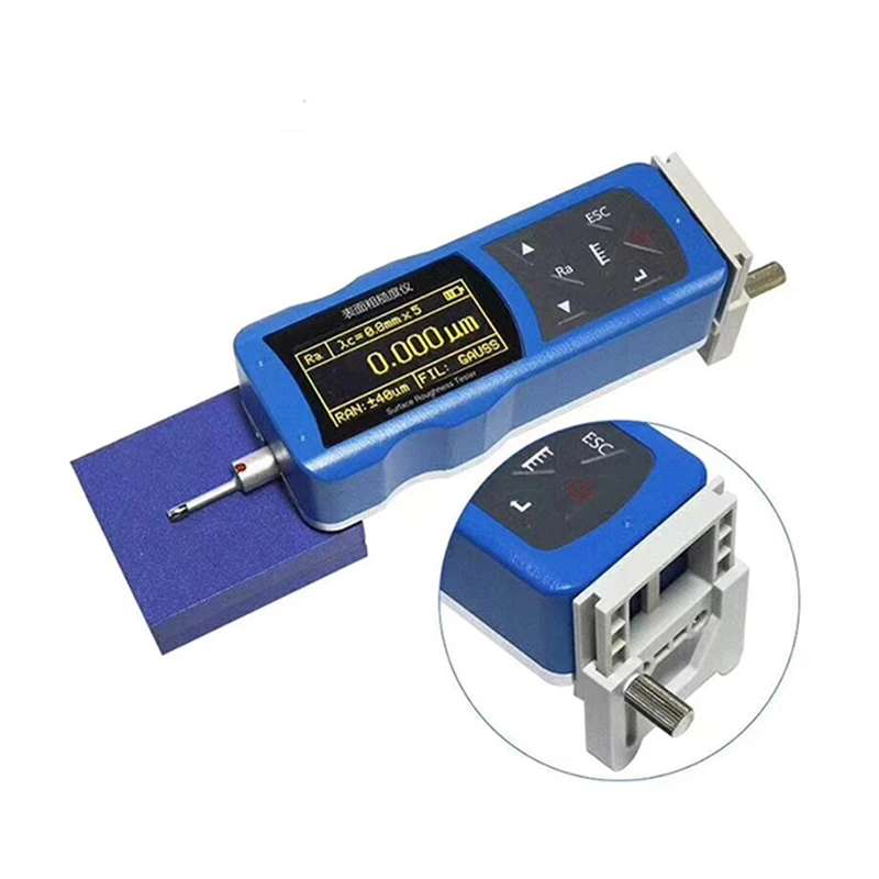 OLED Digital Graphic Display Surface Roughness Tester Electromechanical Integration Bluetooth APP Data Surface Roughness Gauge