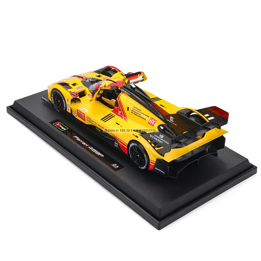 Burago Ferrari 499P #83 - 24h Le Mans Scala 1/18 - Collezionismo In Burago Ferrari 499P #83 - 24h Le Mans Scala 1/18 - Collezionismo In