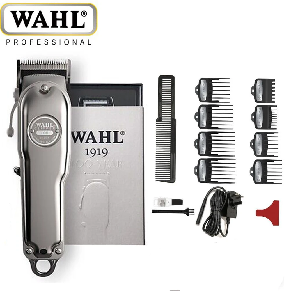 전문 5 스타 시리즈 Wahl 1919 매직 메탈 클립, 블랙 골드 에디션, 무선 헤어 클리퍼, 이발사 및 스타일리스트용