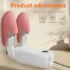 Electric Shoe Dryer Intelligent Thermostat Boot Dryer with Timer Eliminate Odor Fast Drying Socks Boot Warmer Boxing Glove Dryer 1