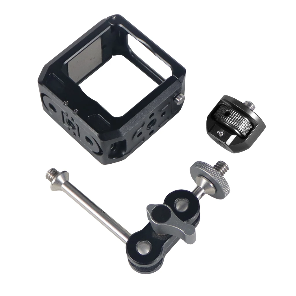 Magnetic Action Camera Cage For Action 2 Dual-screen Full Cage w/ Cold Shoe Mou