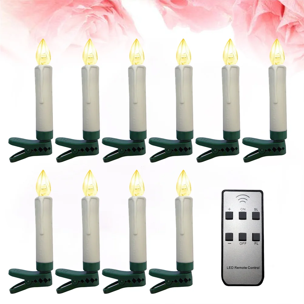 

Фонарь с дистанционным управлением, Рождественская фонарь с электронным зажимом, имитация беспламенных ночных конусных свечей