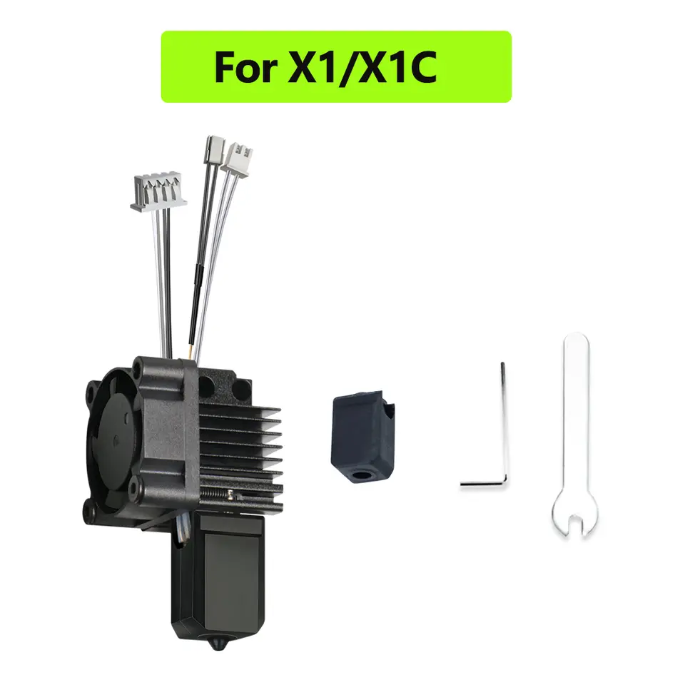 For Bambu Lab X1 X1C P1P P1S Hotend With Fan V2.0 Print Head Complete Hotend Upgrade Hot End P1s Accessories 3D Printing Parts image 8