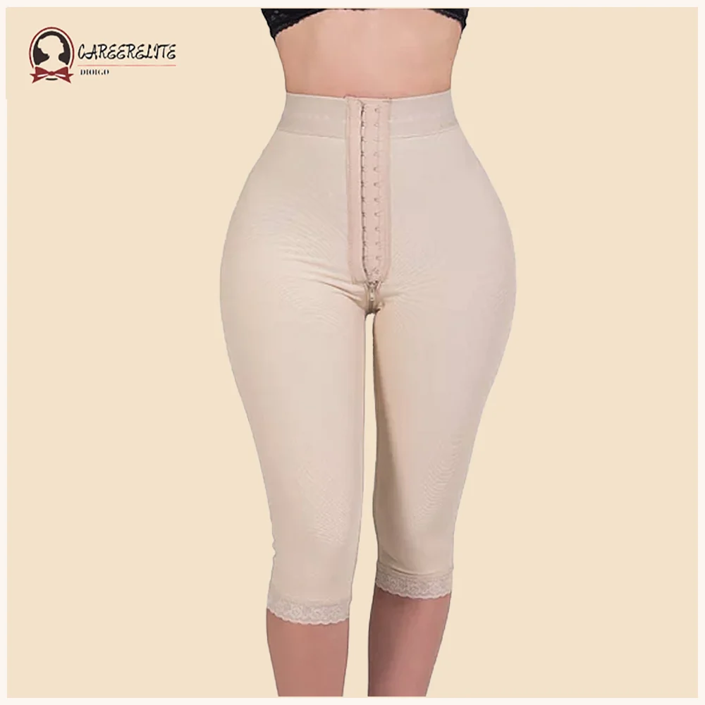 DAZY Women's Hook Eye Front High Waist Body Shaper Underwear