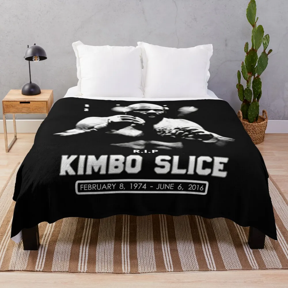 Kimbo Slice Throw Coperta Hair Heavy Soft Peluche Plaid Coperte