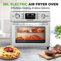 26L Electric Air Fryer Oven - 1700 Watts Countertop Rotisserie Combo 2