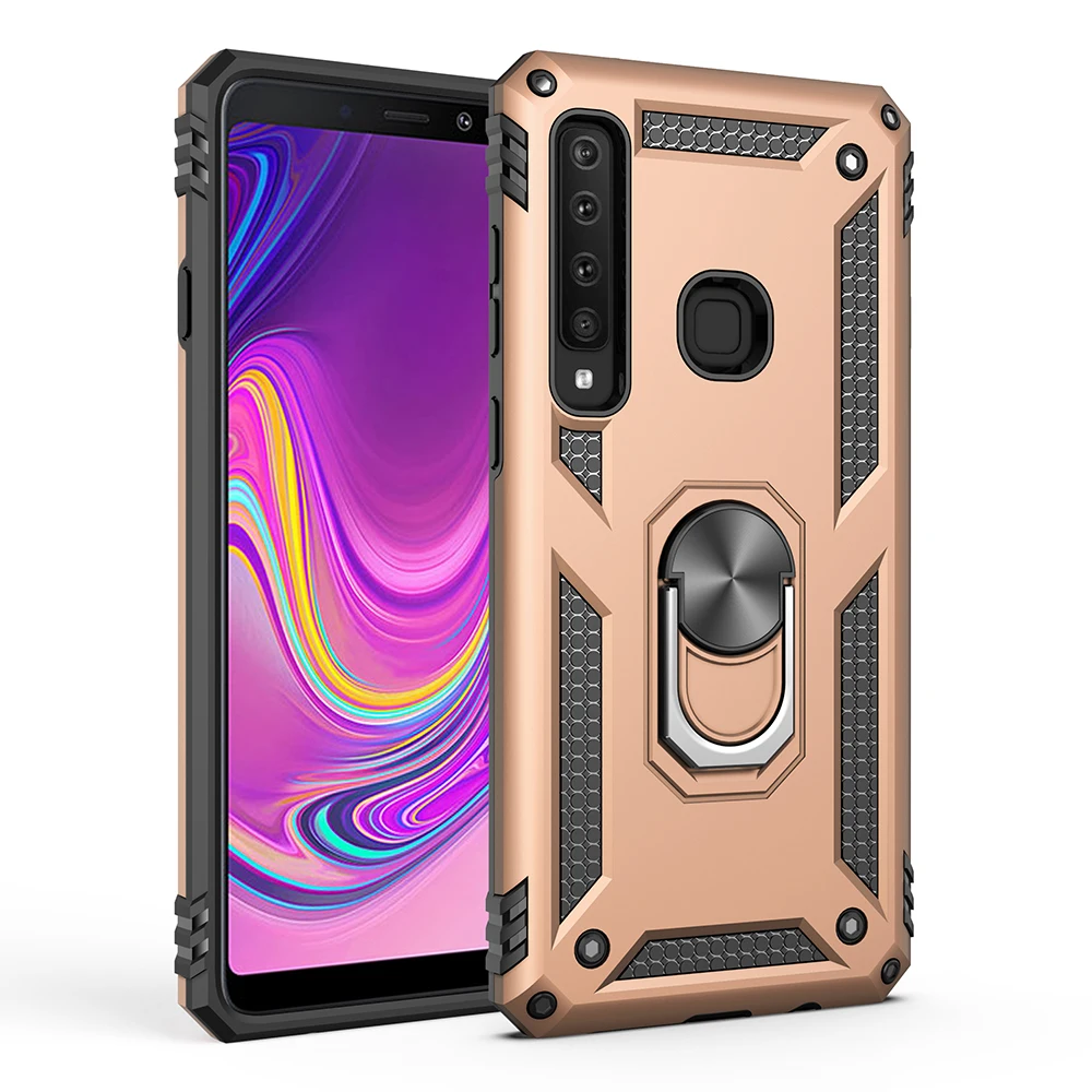 Rugged Drop-Proof Protective Phone Case with Kickstand