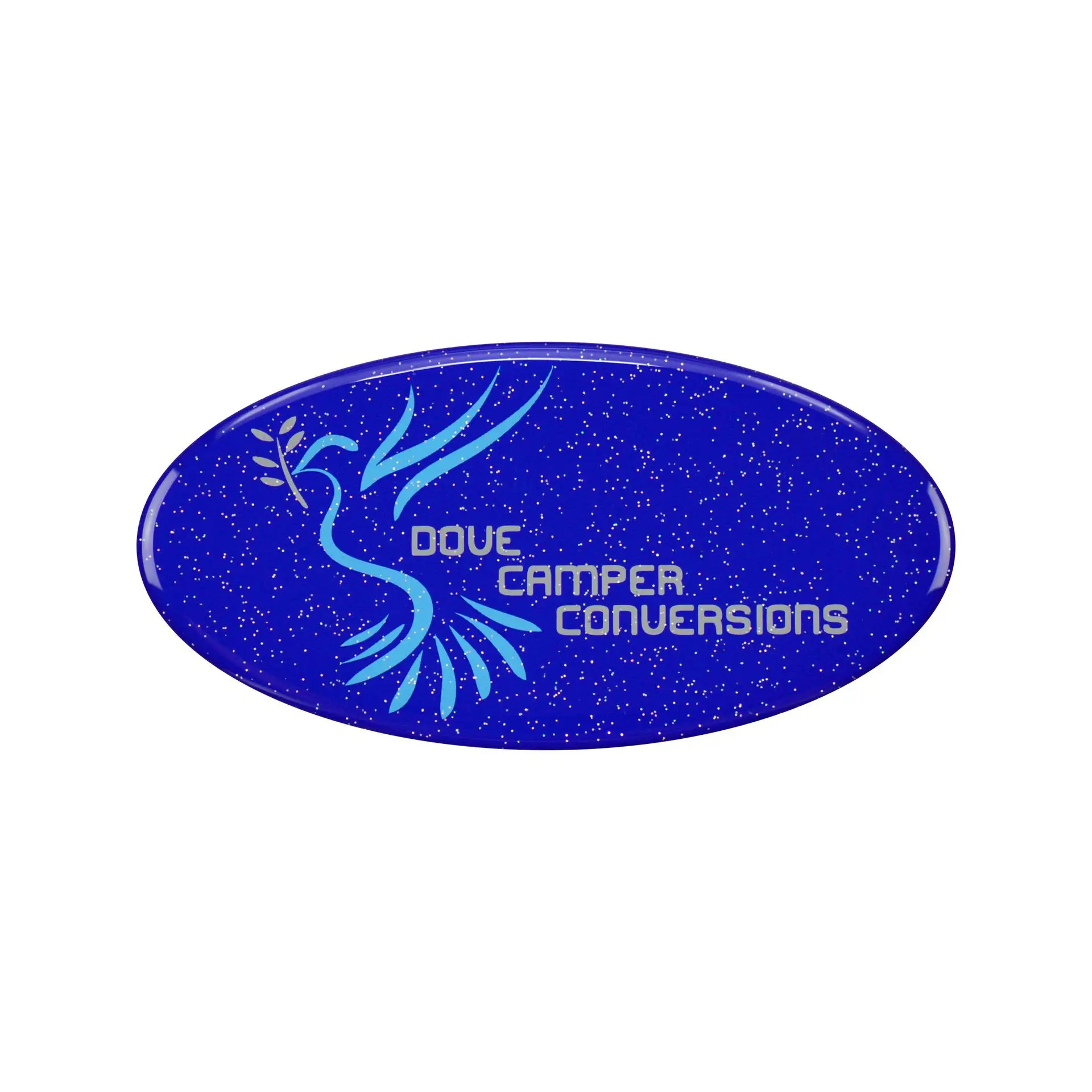 맞춤형 블랙 앤 골드 3D 투명 돔 레스틴 스티커 에폭시 방수 타원형 로고 장식 스티커