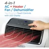 Air Conditioner, 14,000 BTU Air Conditioner Portable for Room and Heater up to 700 Sq. Ft. with Remote Control, White 3