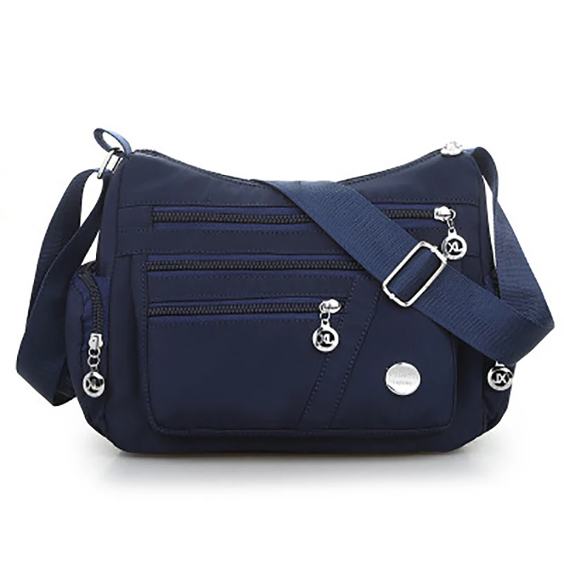 6 Colors Waterproof Nylon Bag Fashion Women Single Shoulder Bag Crossbody Bag