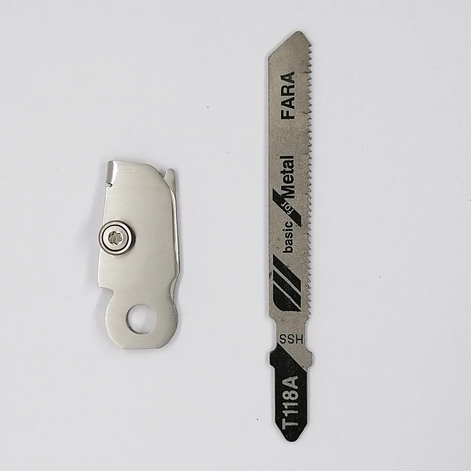 

1 Piece DIY T Shank Wood SAW Holder for Leatherman WAVE Modification