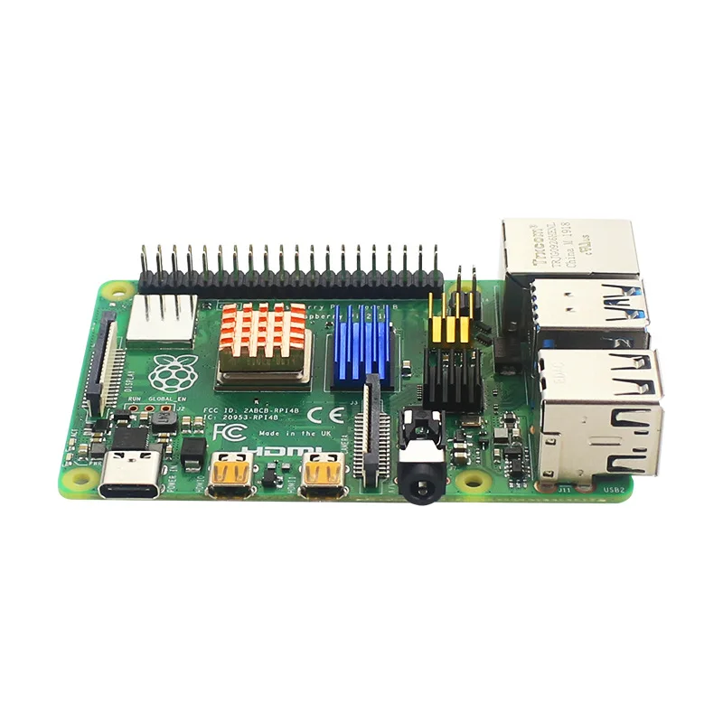 UTHAI RPI Raspberry Pi 4B Radiator Pack 4th Generation Dedicated CPU Cooling Radiator With Self-adhesive 4 Pieces