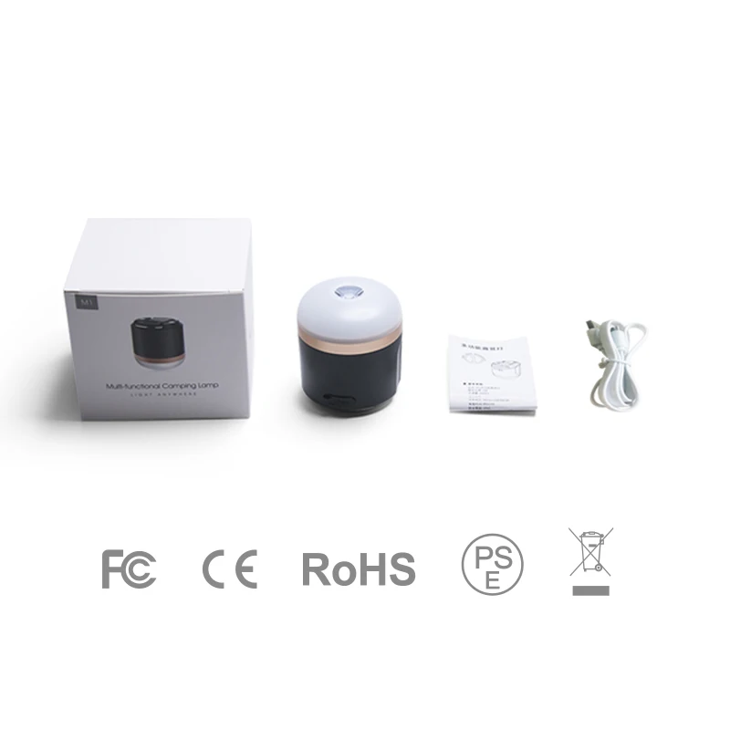 

Multifunctional intelligent outdoor portable ultra bright emergency camping tent light can be charged with a mobile power supply