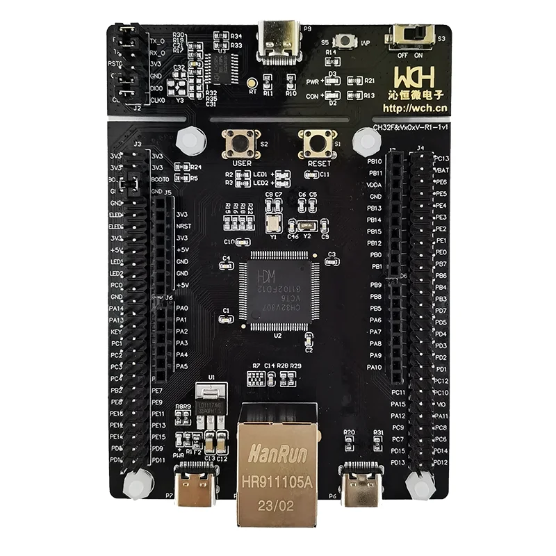 CH32V307 Evaluation Board RISC-V MCU Onboard Wch-link 1/2Pcs/Lot evaluation board