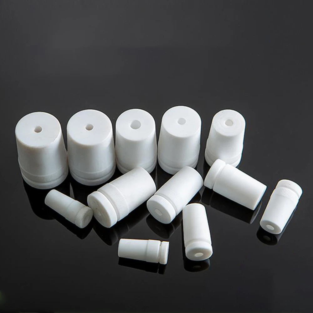 

1pcs/2pcs Lab PTFE plug 14/19/24/29/34/40/45/50# PTFE solid stopper fit for strring rod