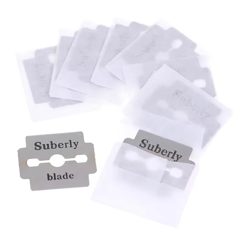 10/100pcs 피부 캘러스 발 하드 케어 페디큐어 기계 발 리무버 핸드 페디큐어 파일 기계에 대 한 철강 교체 블레이드