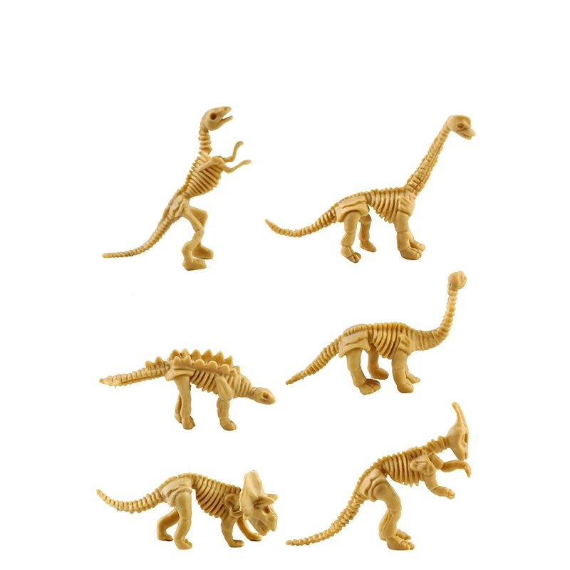 1Pc Mini Dinosaur Excavation Kit Simulation Archaeology Digging Up Fossils Model Children Learning Educational Toy 3