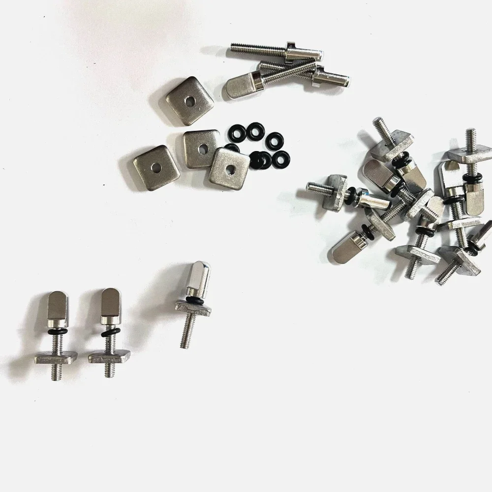 1/5PC screw replacement parts, surfboard tail fin tail rudder screw, one piece hand twisted racing paddle board connection screw 2