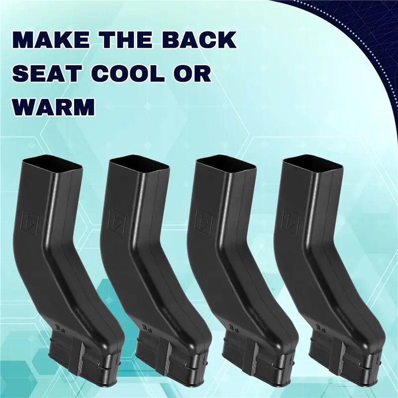 BT-Car 뒷좌석 AC 아울렛 에어벤트 연장 튜브 (스바루 포레스터 XV 아웃백용)