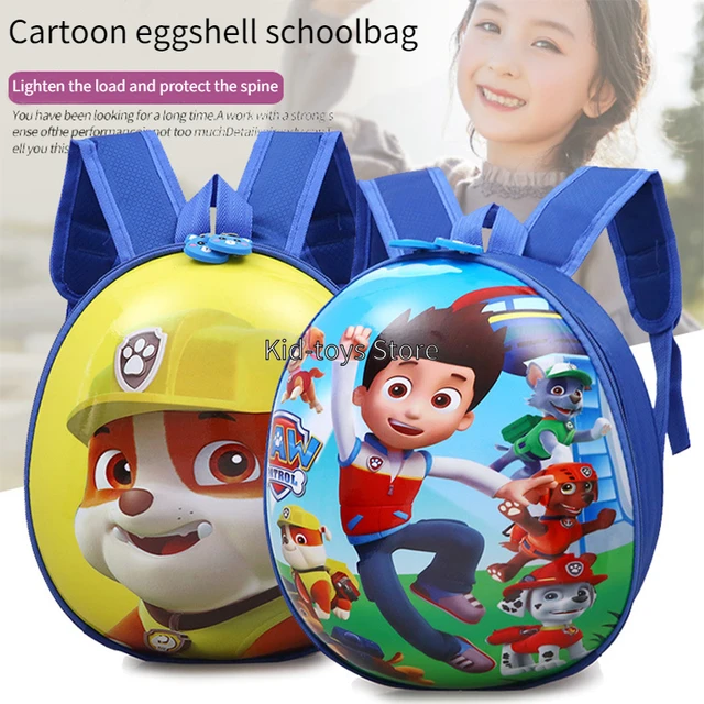 Paw Patrol Backpacks Anime Figure Skye Chase Marshall 3D Stereo Children Boys Kindergarten Backpack Kids Children Cartoon Bags 2