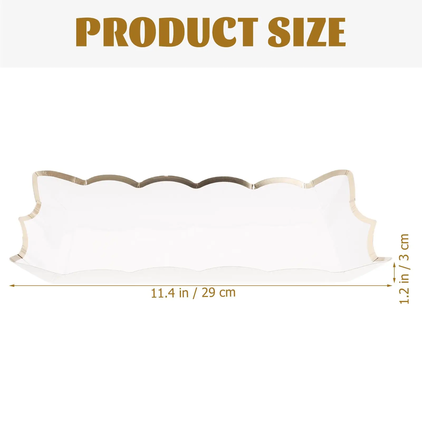 4 Pcs Square Paper Lace Plate Party Trays for Serving Food Utensils Dessert Fruit Platters Cardboard and Parties 5