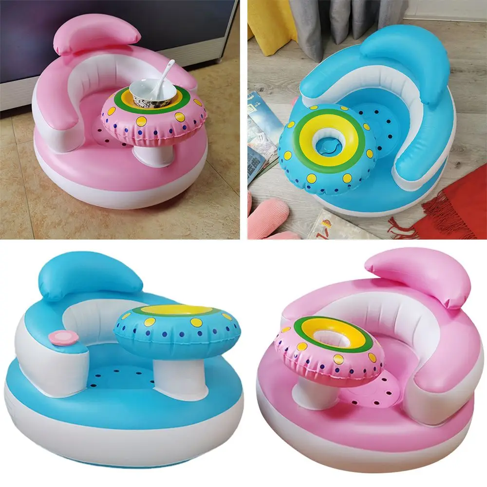 Multifunctional Bathroom Gifts for Feeding Resting Kids Sofa Baby Chair Seat Inflated Toys Inflatable Chair 3